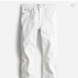 Never Worn J. Crew White Cropped Bootcut Jeans